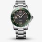 Longines Mens HydroConquest Green Bezel Watch L3.781.4.05.6