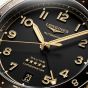Longines Mens Spirit Zulu Time Watch L3.802.5.53.2