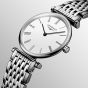 Longines Ladies La Grande Classique White Dial Bracelet Watch L4.209.4.11.6