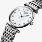 Longines Ladies La Grande Classique Diamond Set Mother Of Pearl Dial Bracelet Watch L4.209.4.87.6