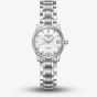 Longines Ladies Master Diamond Set Mother of Pearl Bracelet Watch L2.128.4.87.6