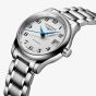 Longines Ladies Master Silver Dial Bracelet Watch L2.128.4.78.6