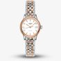 Longines Ladies Flagship White Dial Two Colour Bracelet Watch L4.274.3.92.7