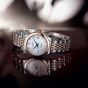 Longines Ladies Record Diamond Set Mother Of Pearl Dial Two Colour Bracelet Watch L2.320.5.87.7