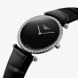 Longines Ladies La Grande Classique Black Diamond Bezel Watch L4.523.0.50.2