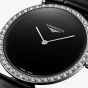 Longines Ladies La Grande Classique Black Diamond Bezel Watch L4.523.0.50.2