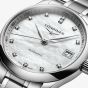 Longines Ladies Master 34mm Mother Of Pearl Dial Watch L2.357.4.87.6