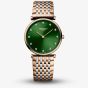 Longines La Grande Classique Two Colour Green Diamond Watch L4.512.1.08.7