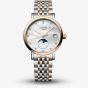 Longines Elegant Two Colour Mother Of Pearl Diamond Watch L4.330.5.87.7