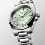 Longines Conquest Light Green Automatic Watch L3.430.4.02.6