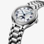 Longines Ladies Primaluna Silver Diamond Set Moonphase Watch L8.126.0.71.6