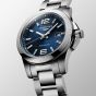 Longines Ladies Conquest Blue Dial Date Watch L3.376.4.96.6