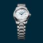 Longines Ladies Master Collection Mother Of Pearl Dial Bracelet Watch L2.449.4.87.6