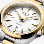 Longines Ladies Conquest White Dial Two-Tone Stainless Steel Bracelet Watch L3.350.3.12.7