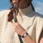 Longines Ladies Mini Dolcevita Square Silver Dial Watch L5.200.4.71.2