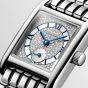 Longines Ladies Mini Dolcevita Silver Diamond Dial Bracelet Watch L5.200.4.87.6