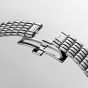 Longines Ladies Mini Dolcevita Silver Diamond Dial Bracelet Watch L5.200.4.87.6