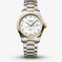 Longines Ladies Master Two Tone Diamond & Mother of Pearl Dial Bracelet  Watch L2.449.5.87.7