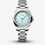 Longines Ladies Conquest Ice Blue Dial Stainless Steel Bracelet Watch L3.350.4.92.6