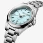 Longines Ladies Conquest Ice Blue Dial Stainless Steel Bracelet Watch L3.350.4.92.6