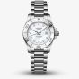 Longines Ladies Hydroconquest White Mother Of Pearl Dial Bracelet Watch L3.369.4.87.6