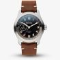 Bremont Mens Limited Edition H-4-Hercules Automatic Brown Strap Watch H-4-HERCULES-SS-S