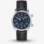Bremont Mens Martin-Baker MBII-BL Strap Watch MBII-SS-BL-C-B-P-13R