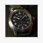 Bremont Mens Broadsword Bronze Slate Leather Strap Watch BROADSWORD-BZ-SL-R-S