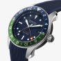 Bremont S302 Blue Rubber Strap Watch S302-BLGN-R-S