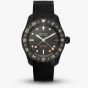 Bremont S302 Jet Black Rubber Strap Watch S302-JET-R-S