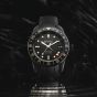 Bremont S302 Jet Black Rubber Strap Watch S302-JET-R-S