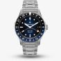 Bremont Mens Limited Edition GMT Glacier Blue Supermarine Watch SM40-GMT-SS-BLBK-B