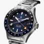 Bremont Mens Limited Edition GMT Glacier Blue Supermarine Watch SM40-GMT-SS-BLBK-B