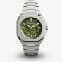 Bell & Ross Mens Limited Edition BR 05 Skeleton Green Watch BR05A-GN-SKST/SST