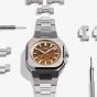 Bell & Ross Mens Limited Edition Skeleton Golden Watch BR05A-CH-SKST/SST