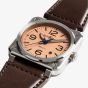 Bell & Ross BR03 Copper Automatic Brown Dial Watch BR03A-GB-ST/SCA