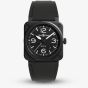 Bell & Ross BR03 Black Matte Automatic Black Dial Watch BR03A-BL-CE/SRB