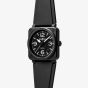 Bell & Ross BR03 Black Matte Automatic Black Dial Watch BR03A-BL-CE/SRB