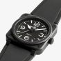 Bell & Ross BR03 Black Matte Automatic Black Dial Watch BR03A-BL-CE/SRB