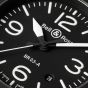 Bell & Ross BR03 Black Matte Automatic Black Dial Watch BR03A-BL-CE/SRB