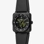 Bell & Ross BR 03 Gyrocompass Black Watch BR03A-CPS-CE/SRB
