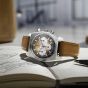 Zenith Mens Chronomaster Revival El Primero A385 Brown Strap Watch 03.A384.400/385.C855