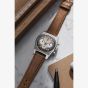 Zenith Mens Chronomaster Revival El Primero A385 Brown Strap Watch 03.A384.400/385.C855