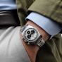Zenith Mens Chronomaster Revival El Primero A384 Silver Bracelet Watch 03.A384.400/21.M384