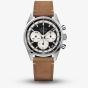 Zenith Mens Chronomaster Original Brown Leather Strap Watch 03.3200.3600/21.C903