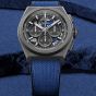 Zenith Mens Defy 21 ULTRABLUE Rubber Strap Watch 97.9001.9004/81.R946