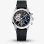 Zenith Mens Chronomaster Open Black Rubber Strap Watch 03.3300.3604/21.C822