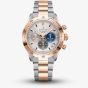 Zenith Ladies Chronomaster Sport 18ct Rose Gold Two Colour Bracelet Watch 51.3100.3600/69.M3100