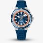 Zenith Mens Defy Extreme Diver Blue Rubber Strap Watch 95.9601.3620/51.I301