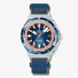 Zenith Mens Defy Extreme Diver Blue Rubber Strap Watch 95.9601.3620/51.I301